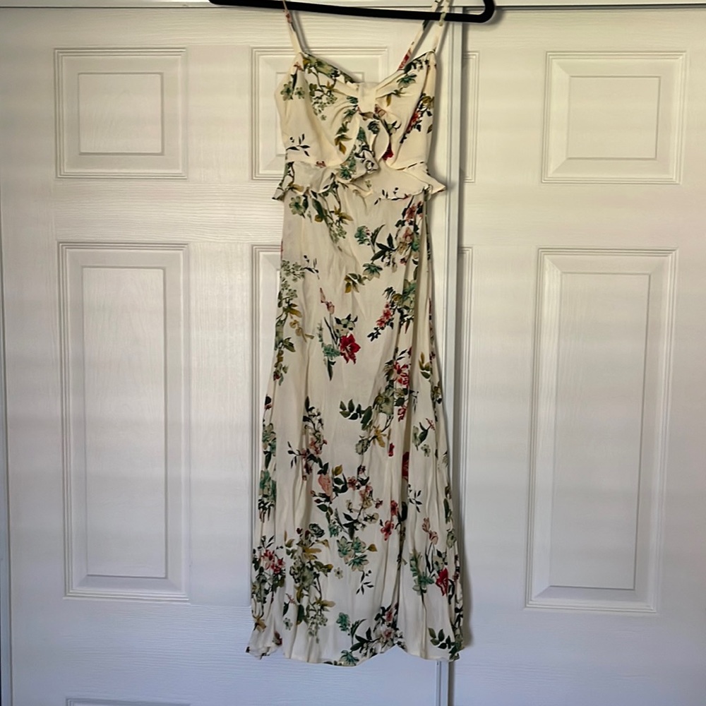 Flower midi dress